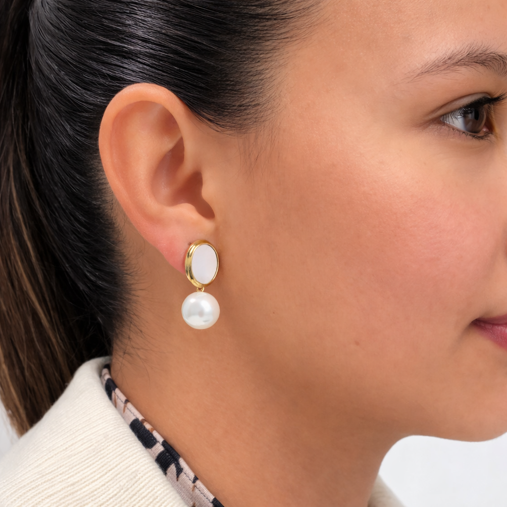 Pendientes Perla