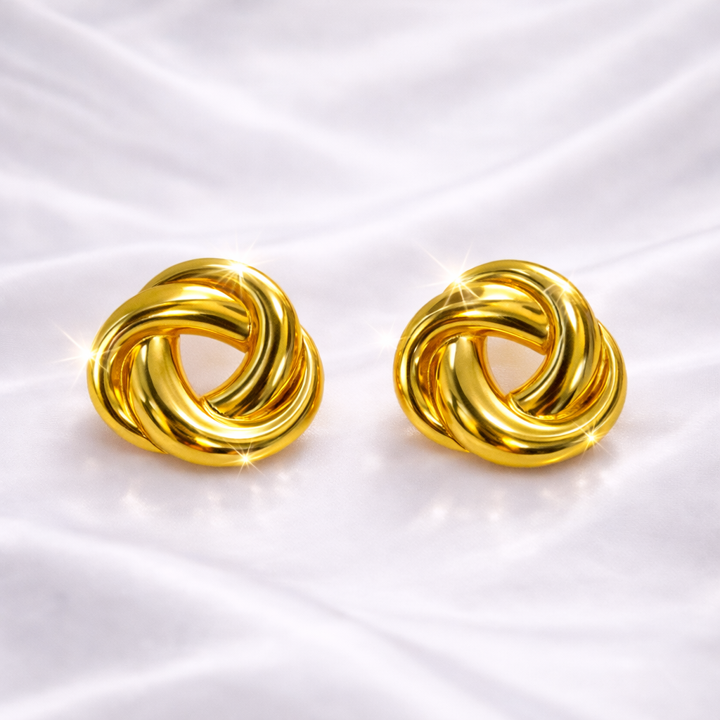 Pendientes entrelazados