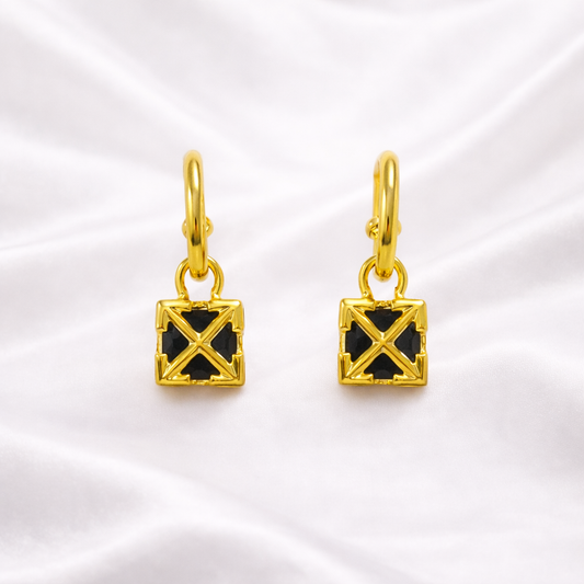 Pendientes Colgante Cuadrado