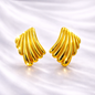 Pendientes Vieira Dorada