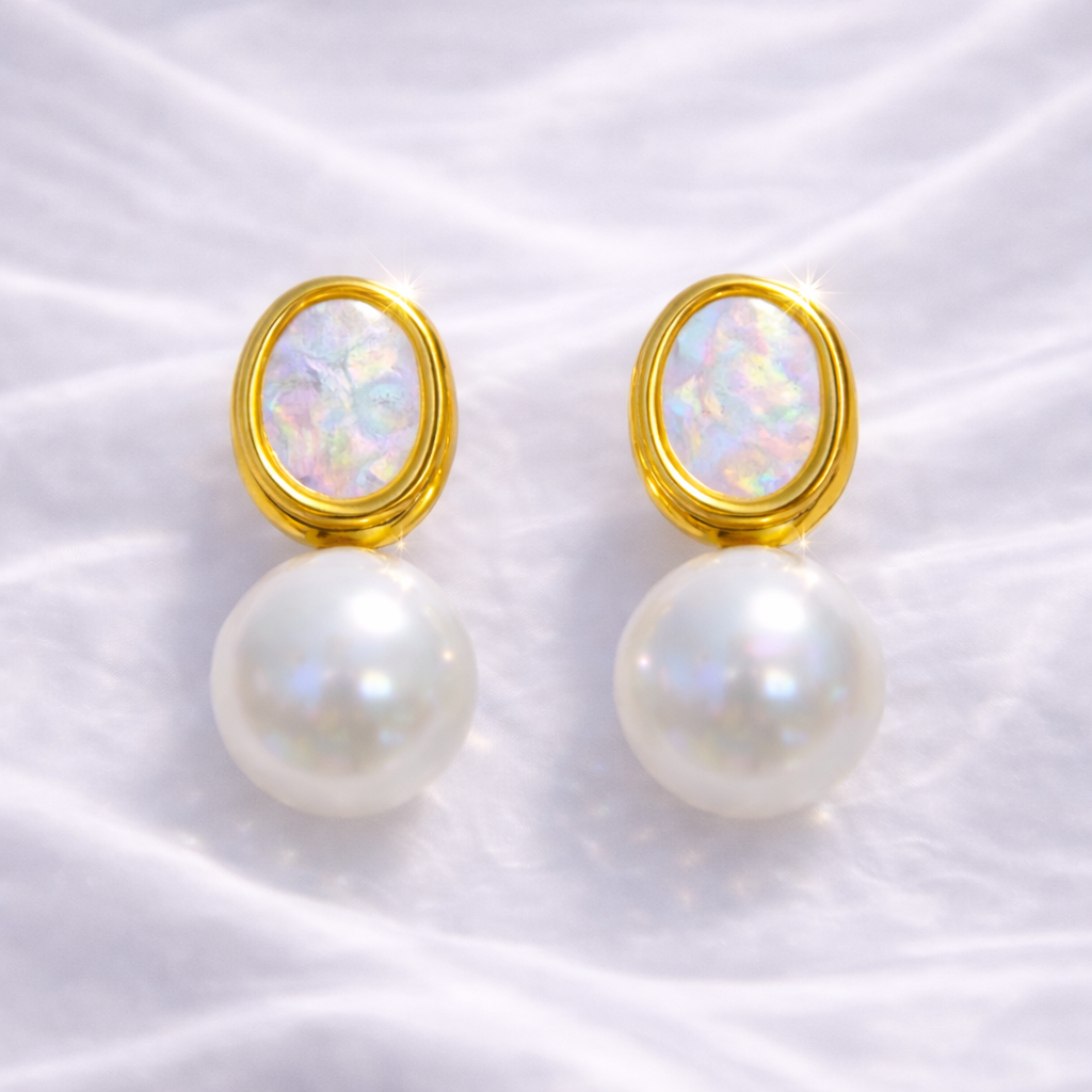 Pendientes perla