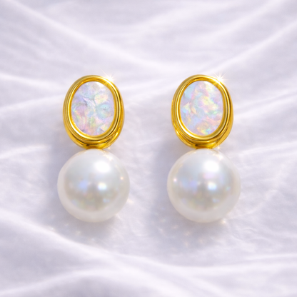 Pendientes perla